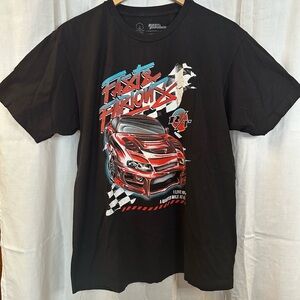 Fast & Furious R/T Graphic Short Sleeve Tee - Black
